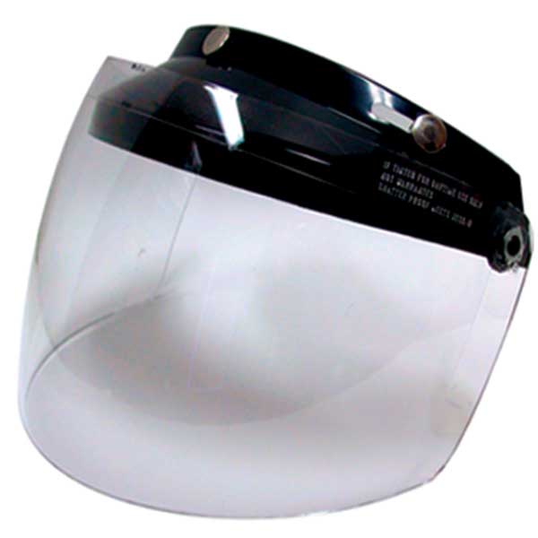 GM2 HELMET 3-SNAP FLIP UP SHIELD