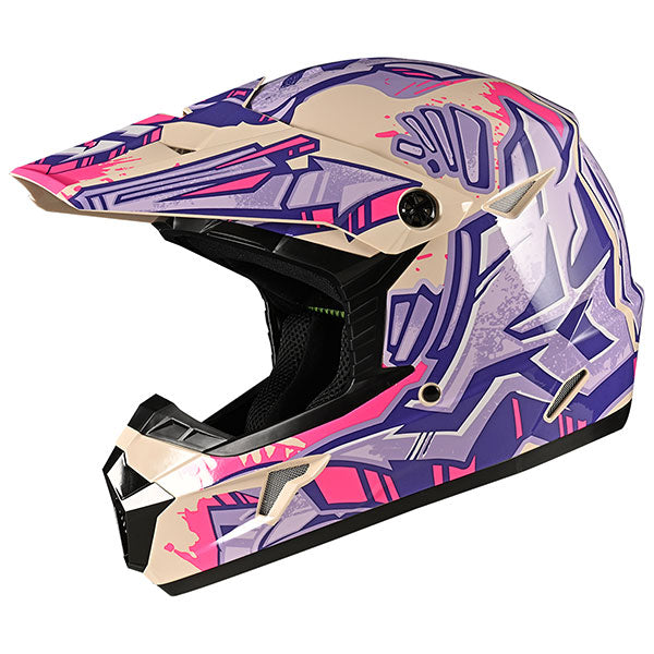 Gloss White/Purple/Pink / 3XL