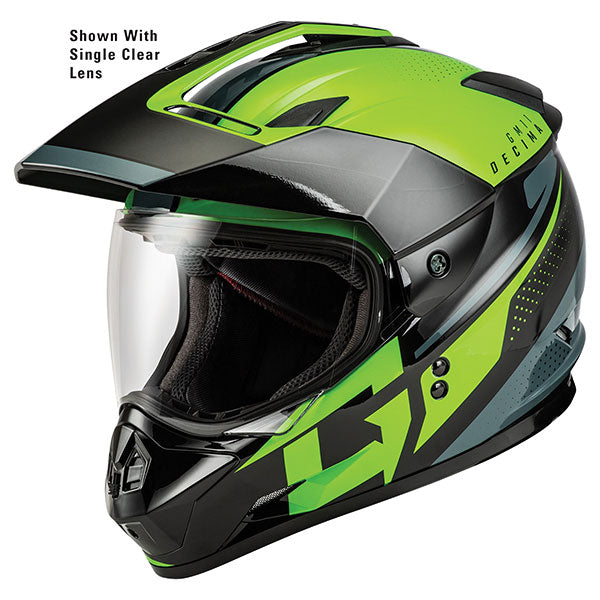 GMAX GM11 DECIMA DUAL SPORT SNOW HELMET