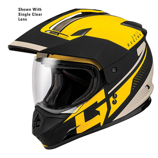 GMAX GM11 DECIMA DUAL SPORT SNOW HELMET