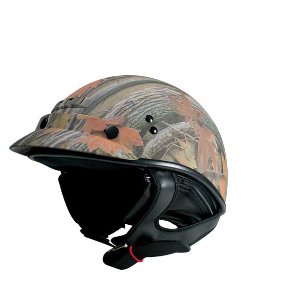 GMAX GM35 FULLY DRESSED HALF HELMET