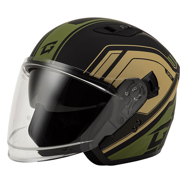 GMAX OF-87 SOLID OPEN FACE HELMET